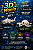 Kit 1 Skeletons Marinhos Articulados – Tubarão e Tartaruga - Imagem 1