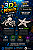 Kit 3 Skeletons Marinhos Articulados – Polvo e Estrela-do-Mar - Imagem 1