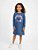 Vestido Moletom Manga Longa Feminino Rovi Kids Urso Forrado - Imagem 1