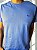 Camiseta Basica Minimalista Azul Medio - Imagem 1