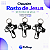 Chaveiro Cruz com Rosto de Jesus - Imagem 1