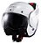 Capacete Texx Esc Stratos  180 Journey Branco Azul Verm 58 - Imagem 4