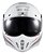 Capacete Texx Esc Stratos  180 Journey Branco Azul Verm 58 - Imagem 2