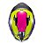 Capacete Texx Fecha Raptor Hornet Verd Rox Branc Ros Bril 56 - Imagem 7