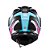 Capacete Texx Strike Ride Azu Ros Branc Pret Bril 56 - Imagem 4