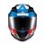 Capacete Texx Strike Superstar Azu Verm Branc Bril 56 - Imagem 1
