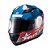 Capacete Texx Strike Superstar Azu Verm Branc Bril 56 - Imagem 5