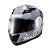 Capacete Texx Strike Superstar Cinz Verm Branc Bril 56 - Imagem 5
