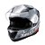 Capacete Texx Strike Superstar Cinz Verm Branc Bril 56 - Imagem 6