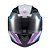 Capacete Texx Esc Gladiator V3 Reisen Azu Ros Branc Bril 56 - Imagem 1