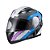 Capacete Texx Esc Gladiator V3 Reisen Azu Ros Branc Bril 56 - Imagem 7