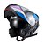 Capacete Texx Esc Gladiator V3 Reisen Azu Ros Branc Bril 56 - Imagem 9