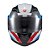 Capacete Texx Esc Gladiator V3 Reisen Azu Verm Branc Bril 56 - Imagem 1