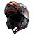 Capacete Texx Escam Kratos Nomade Pret Laran Cinz Bril 58 - Imagem 8