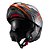 Capacete Texx Escam Kratos Nomade Pret Laran Cinz Bril 56 - Imagem 7