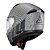 Capacete Texx Escam Kratos Cyber Cinz Fosc 56 - Imagem 3