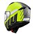 Capacete Texx Escam Kratos Cyber Cinz Verd Fosc 61 - Imagem 4