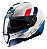 Capacete Hjc I90 Syrex Branco, Azul E Vermelho 59 - Imagem 3