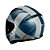 Capacete Hjc C10 Tez Azu Cinz  58 - Imagem 3
