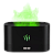 Difusor de Aroma Ultrassônico com Efeito Chama LED - Imagem 1