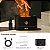 Difusor de Aroma Ultrassônico com Efeito Chama LED - Imagem 7