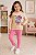 🌸 Conjunto Relax Cat Rosa🐱 - Imagem 1