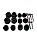 KIT COXIM DE CABINE 12 PEÇAS F250/F350QF4000 DE 1998 A 2006 CABINE SIMPLES - Imagem 9