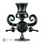 Heavy Blue Leprechaun - Trautman Glass Art- COE33 - Imagem 1