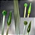 Exp. Green Opal Rod - Greasy Glass - COE33 - Imagem 1