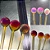MEIO BASTÃO - Purple Rainbow (unique) - Greasy Glass - COE33 - Imagem 1