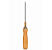 Furador Tungstênio Removível 2mm - Cabo de Madeira - 20cm - Imagem 1