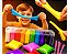 Massa E.V.A Super Clay 12 Cores + Ferramentas - Imagem 10