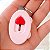 Mini Estilete Kawaii de Coração – Cortador Portátil Fofo Papelaria - Imagem 3
