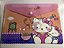 Pasta Envelope Botão Kawaii Hello Kitty – Pasta Organizadora A4 Fofa - Imagem 2