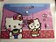 Pasta Envelope Botão Kawaii Hello Kitty – Pasta Organizadora A4 Fofa - Imagem 1