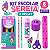 Kit Escolar Sereia 8 Peças Infantil Completo Leo&Leo - Imagem 1
