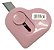 Mini Estilete Coração BRW Soul Rosa - Imagem 5