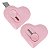 Mini Estilete Coração BRW Soul Rosa - Imagem 3