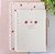 Caderno Morangos B5 e A5 70 Folhas Berry Fofo Colegial - Imagem 2