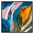 Quadro Duo Pintura Em Tela - Solar - Imagem 1