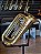 Tuba Dolphin 3/4 c/ 3 pistos - banho laqueado (NO ESTADO) #tuba-dolphin-281125 - Imagem 1
