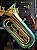 Tuba 4/4 HS Musical /R752 c/ 4 pistos (NOVA) #250216 - Imagem 1