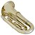 Tuba Schieffer 3/4 Bb (Si bemol) c/ 4 pistos - Corpo Laqueado - SCHT-16/380P4 - Imagem 3