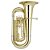 Tuba Schieffer 3/4 Bb (Si bemol) c/ 4 pistos - Corpo Laqueado - SCHT-16/380P4 - Imagem 1