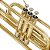 Trombone curto de pistos Schieffer com afinacao em Bb (Si bemol) corpo laqueado e estojo super luxo - SCHTB-004 - Imagem 2