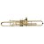 Trombone curto de pistos Schieffer com afinacao em Bb (Si bemol) corpo laqueado e estojo super luxo - SCHTB-004 - Imagem 1
