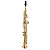 Saxofone Soprano Reto Schieffer Bb Sib Laqueado Completo #SCHSS-001R - Imagem 1