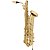 Sax Baritono Schieffer Laqueado c/ lá grave e Estojo c/ rodas - SCHBS-001L - Imagem 1