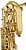 Sax Baritono Schieffer Laqueado c/ lá grave original - #SCHBS-001L - Imagem 6
