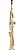 Saxofone Soprano (Bb) Eagle Corpo Laqueado #SP502 - Imagem 1